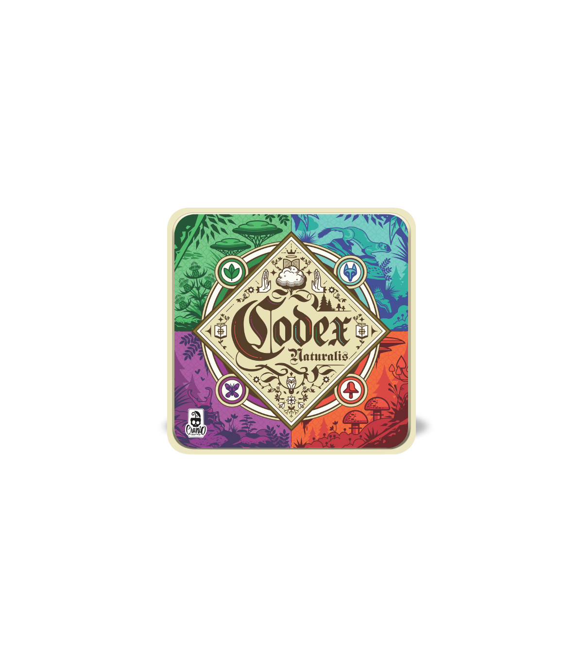 Codex Naturalis - Gioco da Tavolo Strategia Famiglia, 2-4 Giocatori, 25 Minuti, Adatto dai 7 Anni - Cranio Creations