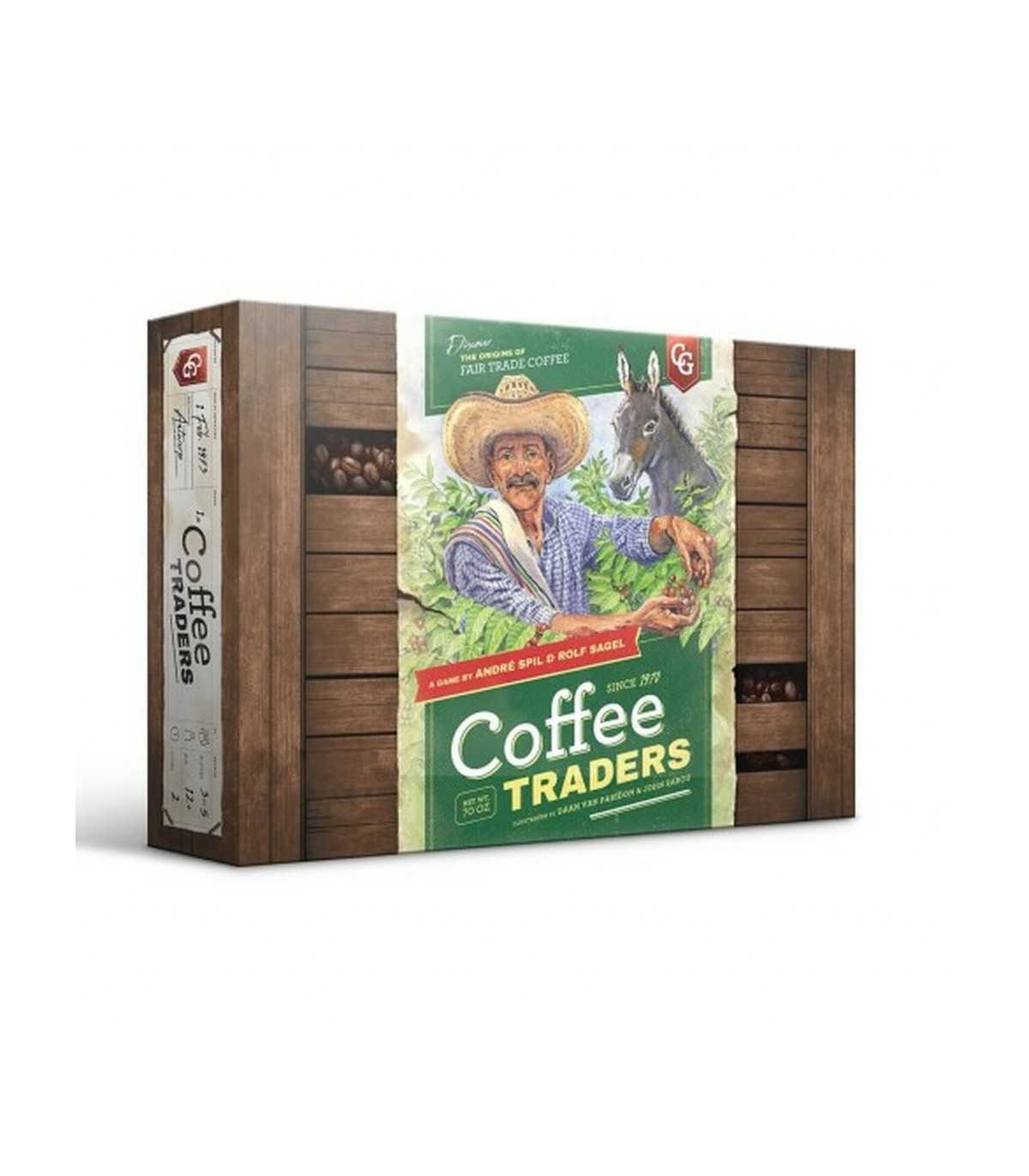 Coffee Traders - Gioco da Tavolo Strategico sul Commercio del Caffè | 2-5 Giocatori | Durata 120 Minuti | Età 12+