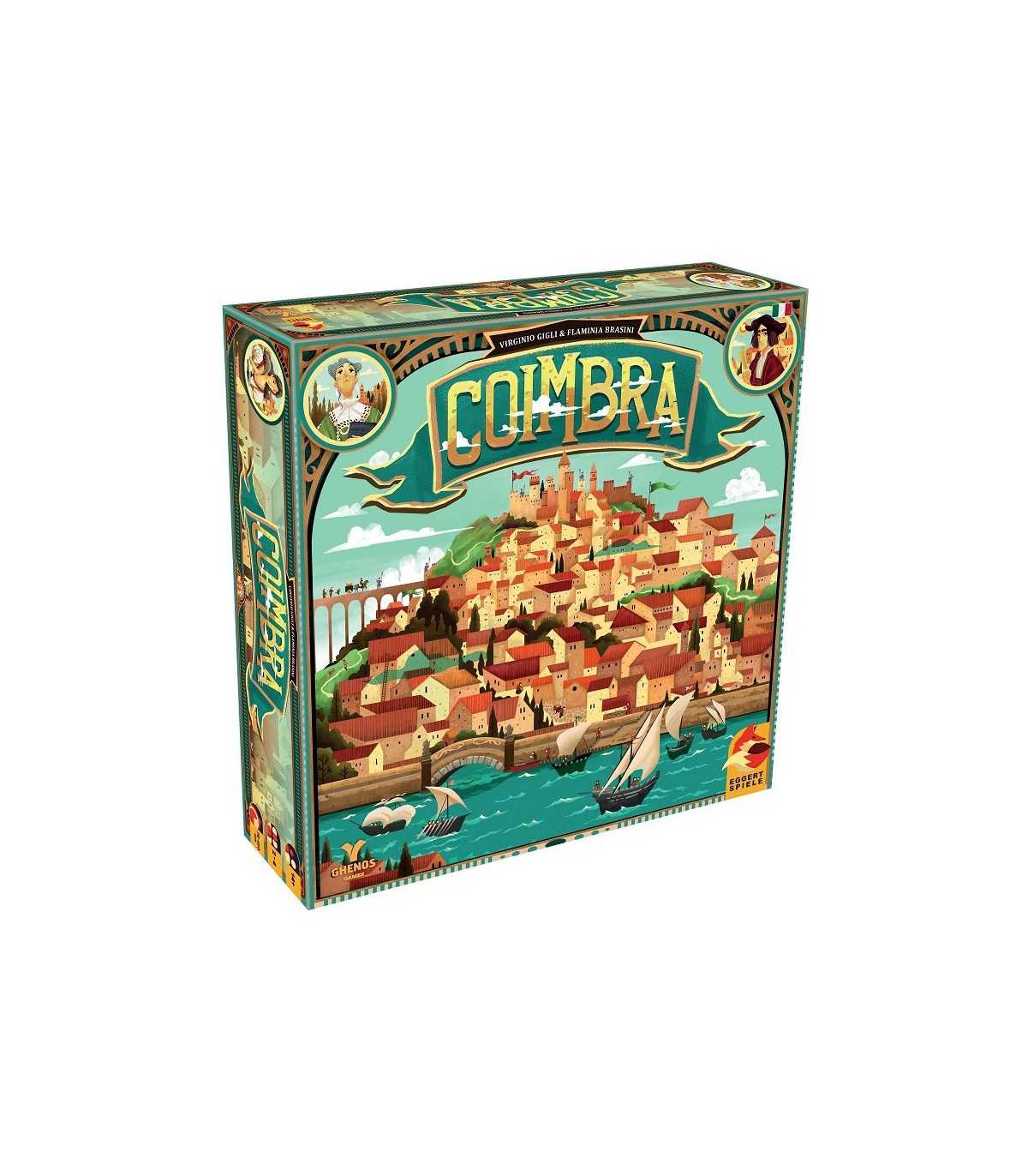 Coimbra - Gioco da Tavolo di Strategia | 2-4 Giocatori | 90 Minuti | Rivivi il Rinascimento Portoghese | GYF 7.8