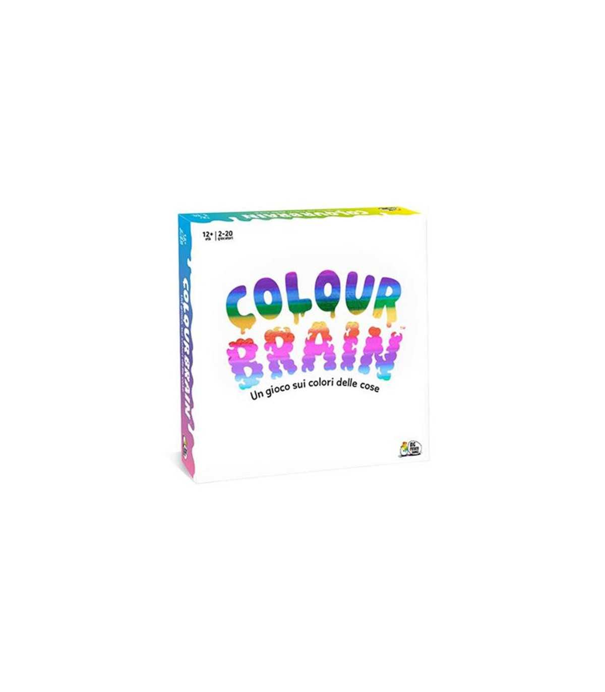Colourbrain - Gioco da Tavolo Party per 2-20 Giocatori, 310 Domande Colorate, Divertente e Educativo, 30 Minuti di Divertimento!