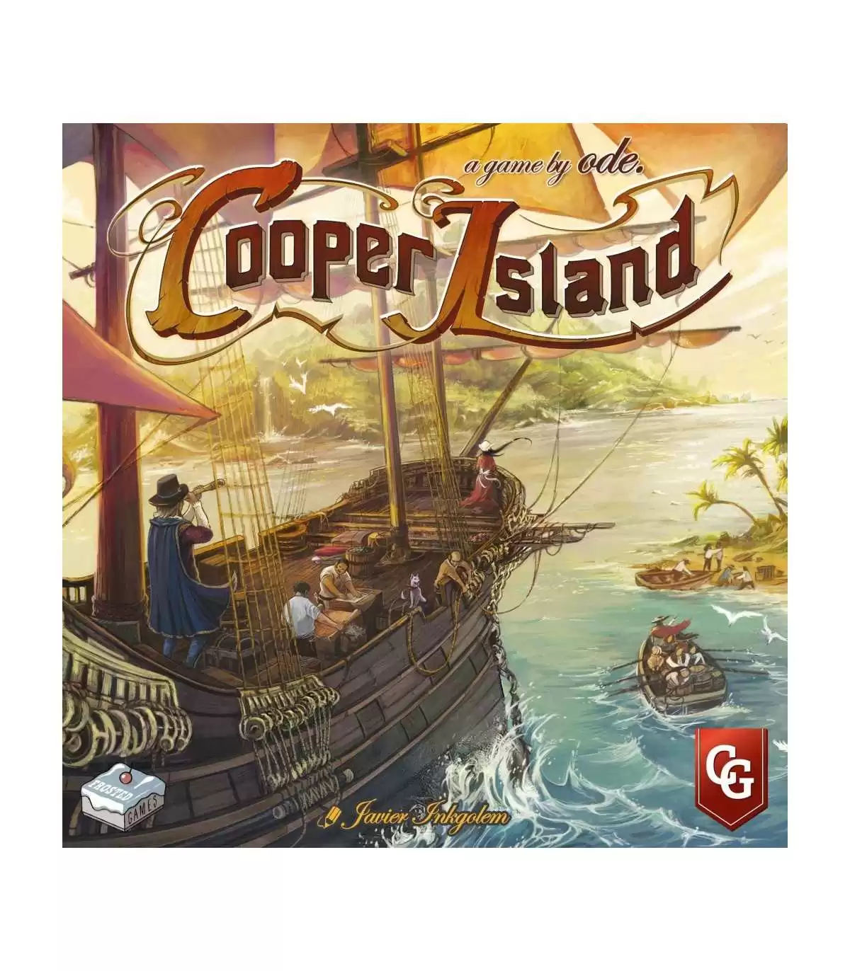 Cooper Island - Gioco da Tavolo Strategico di Esplorazione e Colonizzazione | 1-4 Giocatori, 90 Minuti, di Andreas Odendahl