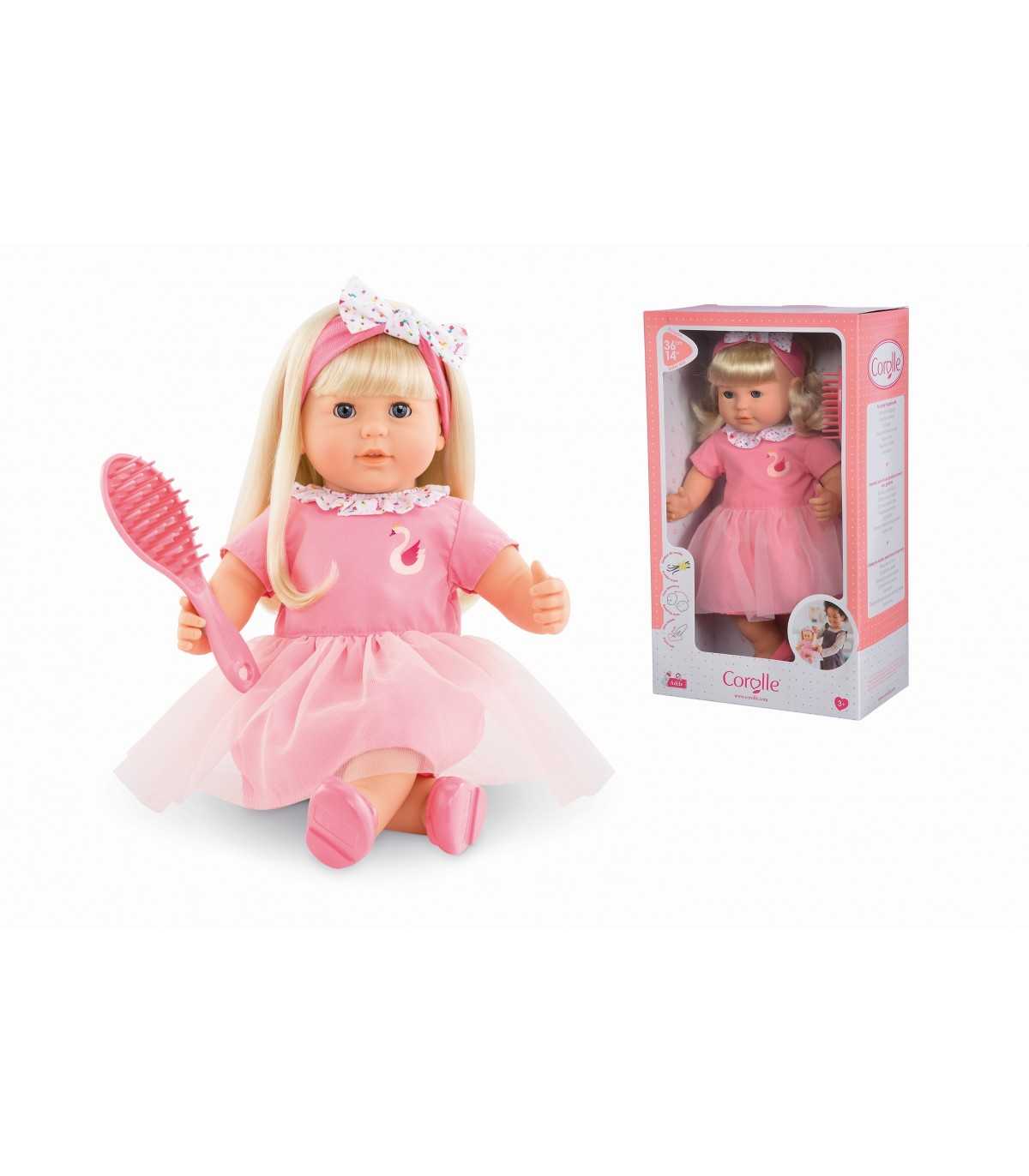 Corolle - Bambola Adèle cm.36 con Spazzola