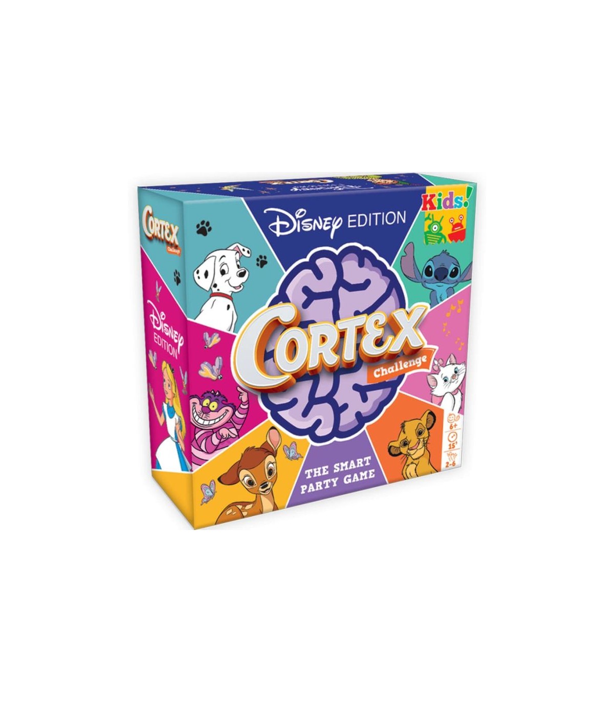 Cortex Challenge Kids - Disney Edition | Gioco Educativo per Bambini 8+ | Sfide di Memoria e Destrezza | 2-6 Giocatori Asmodee