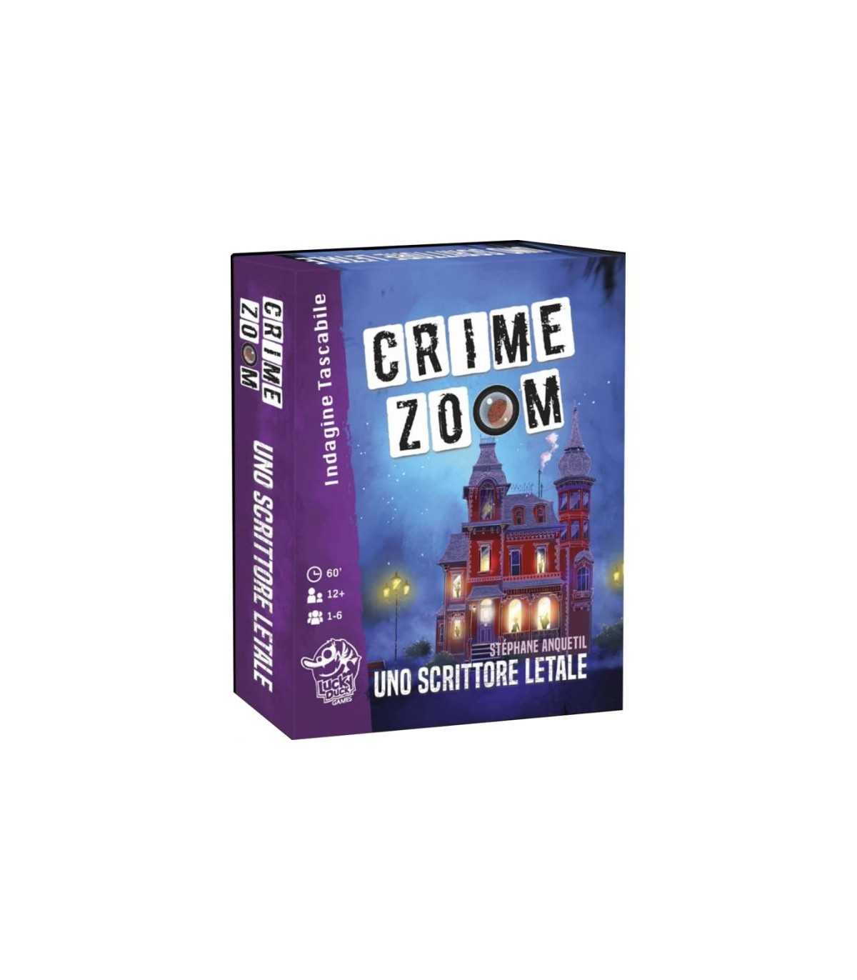 Crime Zoom: Uno scrittore letale - Indaga sulla scomparsa di Sir Knox in un'avventura misteriosa per 1-6 giocatori!