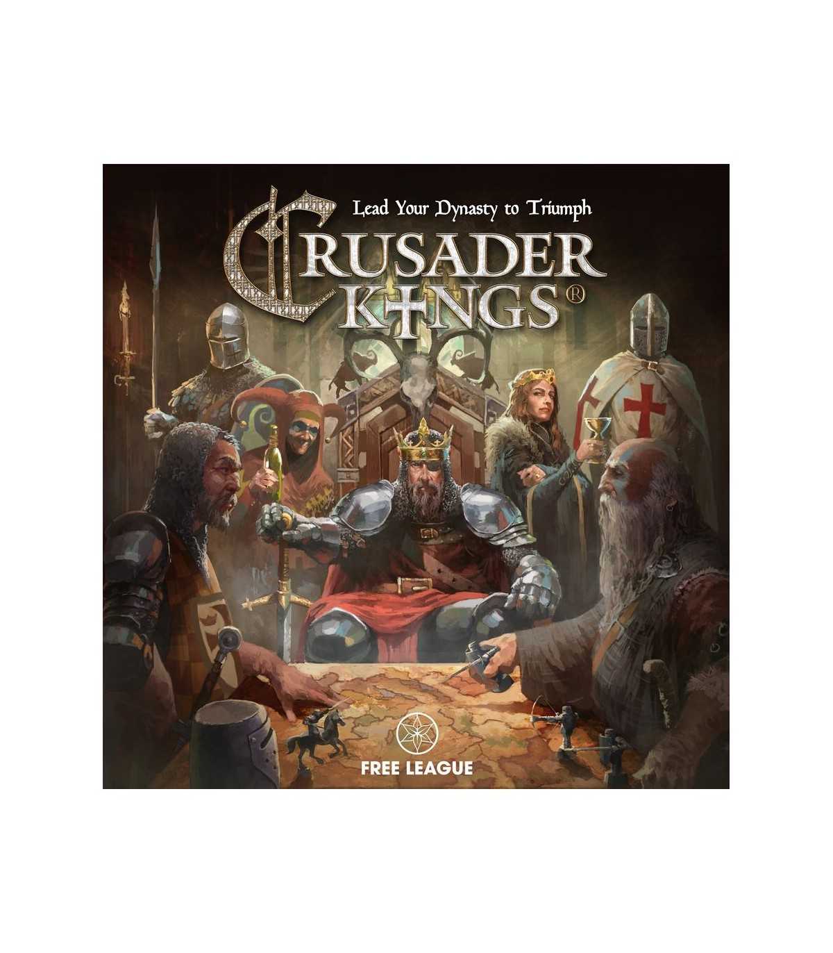 Crusader Kings - Gioco da Tavolo Strategico Medievale per 3-5 Giocatori | Avventure di Dinastia e Politica