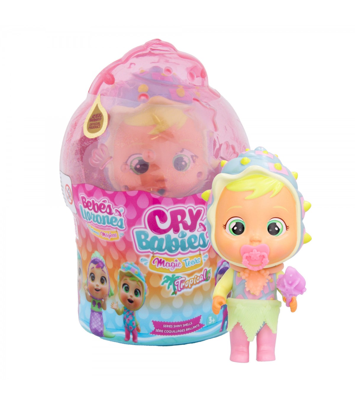 Cry Babies Shiny Shells Sandy