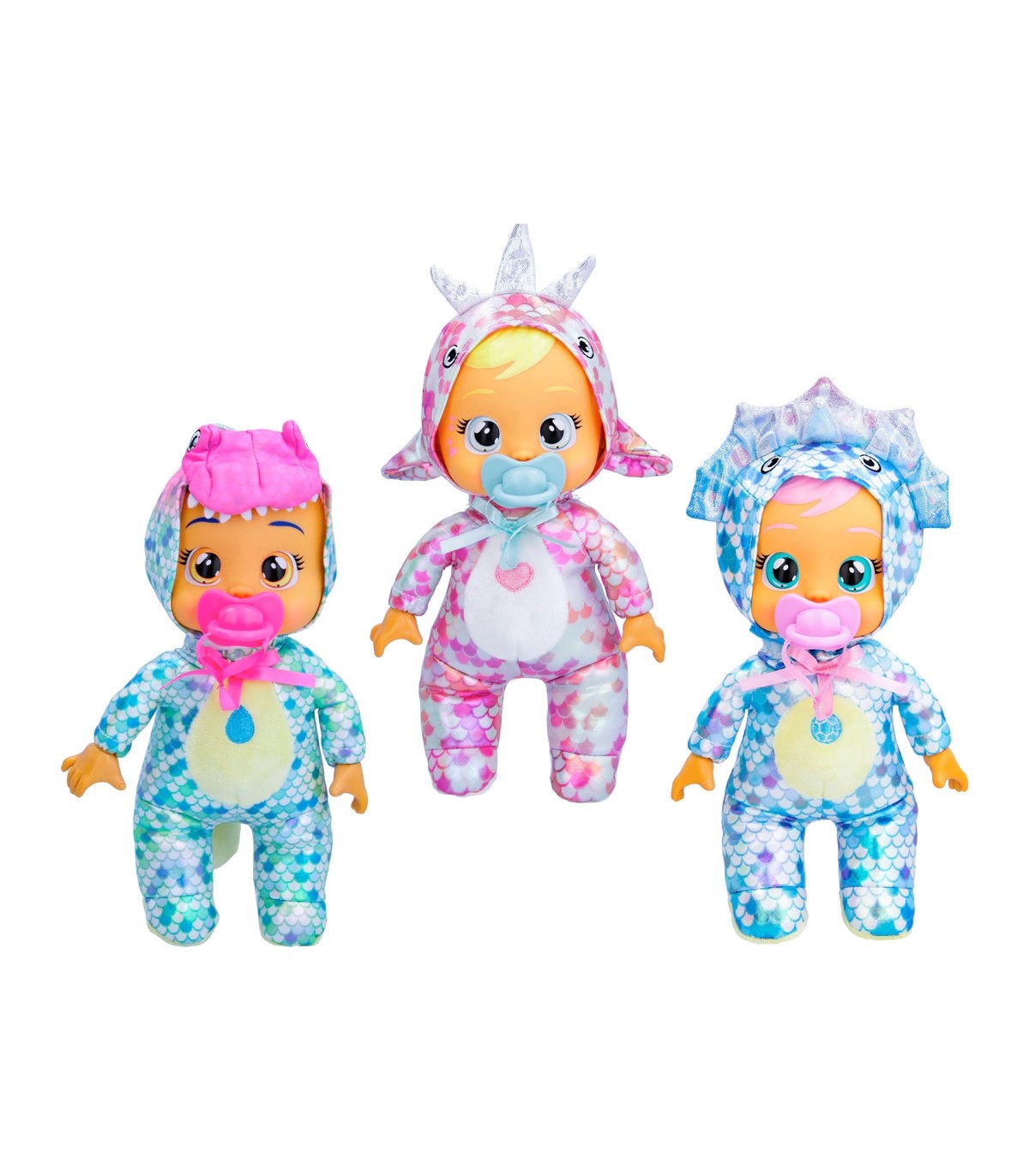 CRY BABIES TINY CUDDLES DINOS