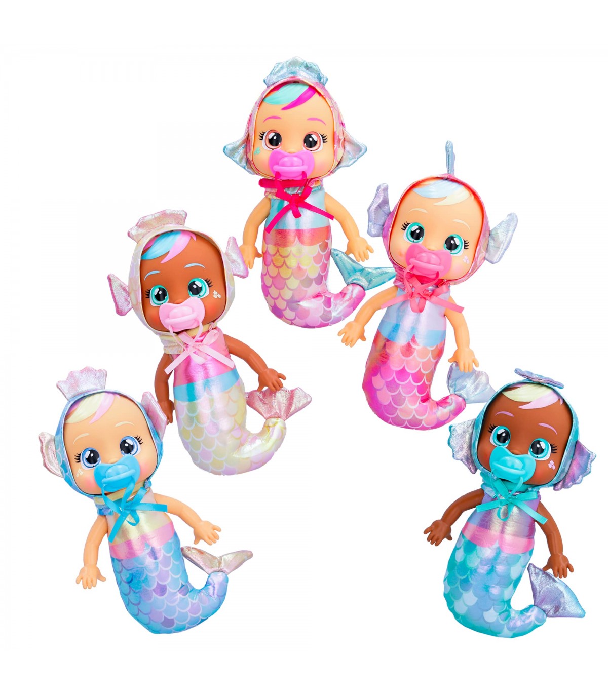 CRY BABIES TINY CUDDLES MERMAIDS CDU 6UN