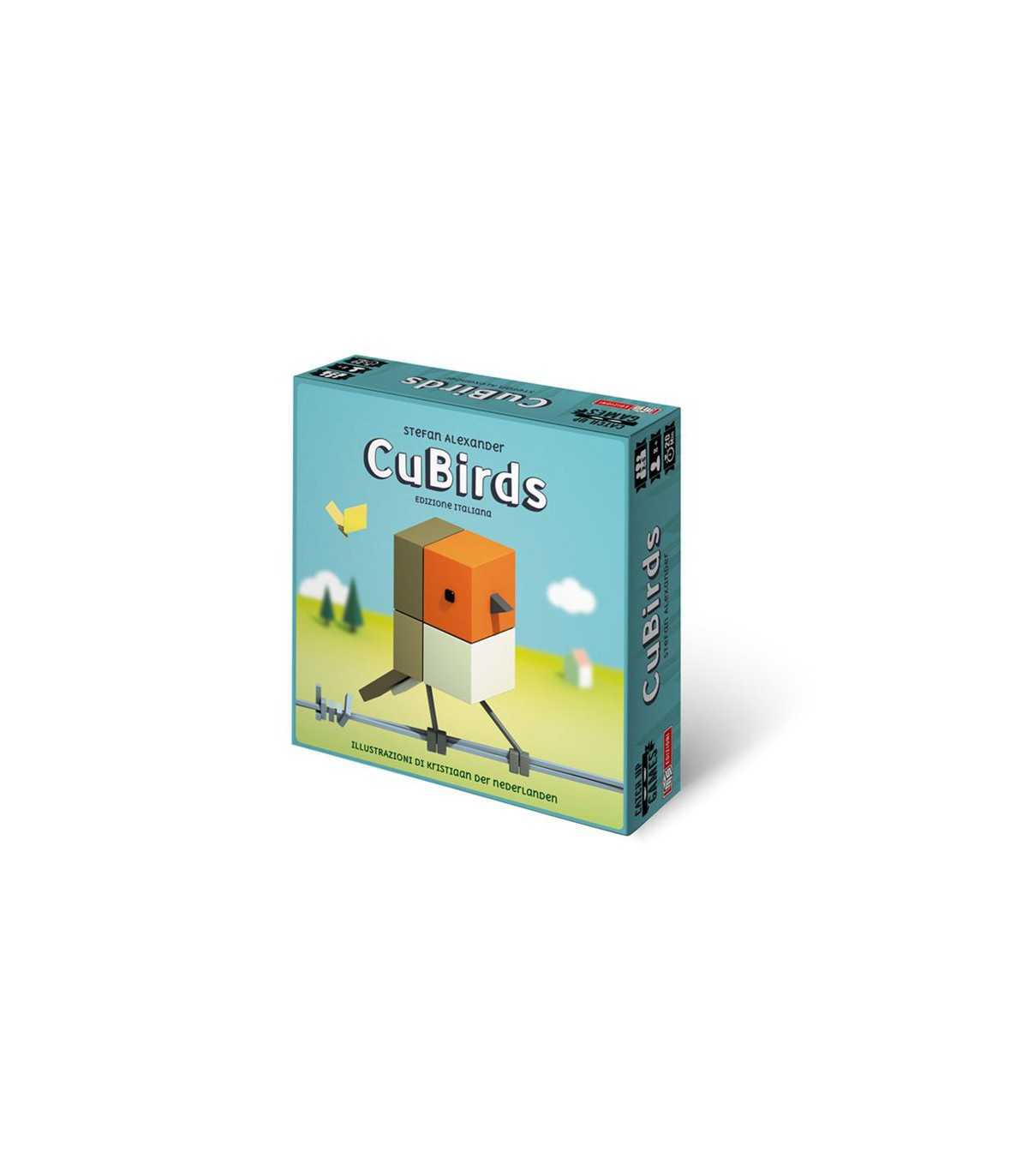 CuBirds - Gioco di Carte Divertente per Famiglie (2-5 Giocatori, 8+) - Regole Semplici, 20 Minuti di Gioco!