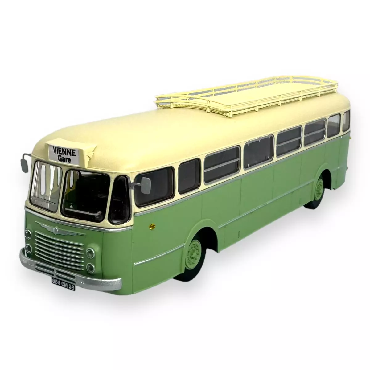 Autobus Renault R4190 Vert/Crème de Vienne REE MODELES CB133 - HO 1/87