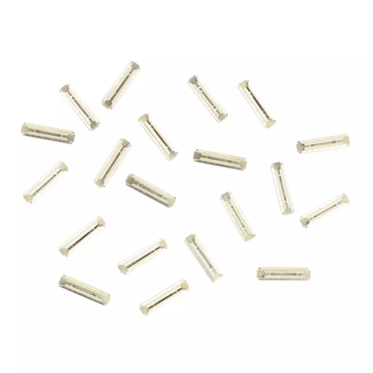 Confezione da 20 barre di giunzione in metallo