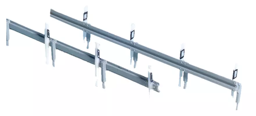 1 metro di guardrail e 60 paletti NOCH 60511 HO 1/87