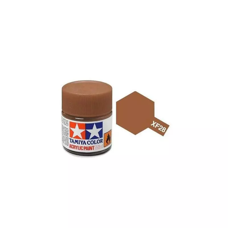 Vernice acrilica - rame/bronzo MAT XF28 - TAMIYA 81728 - 10 mL