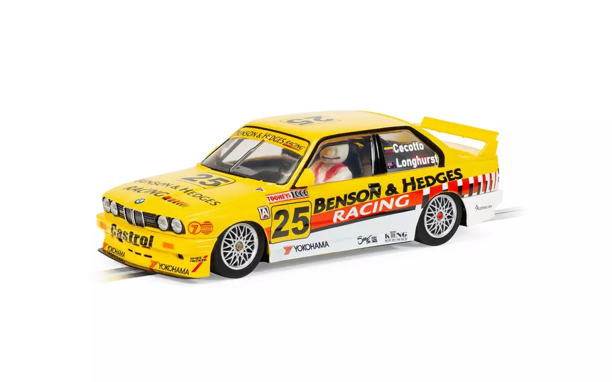 BMW E30 M3 - Scalextric C4401 - I 1/32 - Analogico - Bathurst 1000 - Longhurst & Cecotto