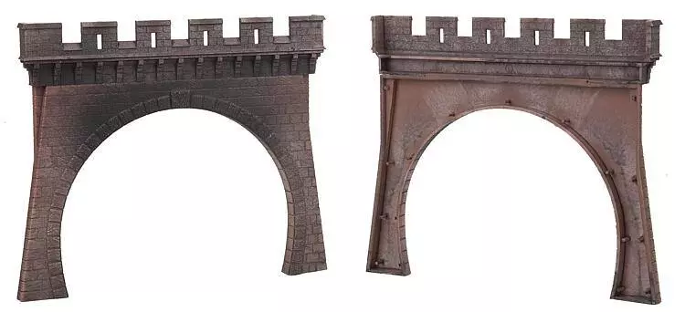 2 ingressi in galleria per 2 corsie Faller 120570 - Ho : 1/87