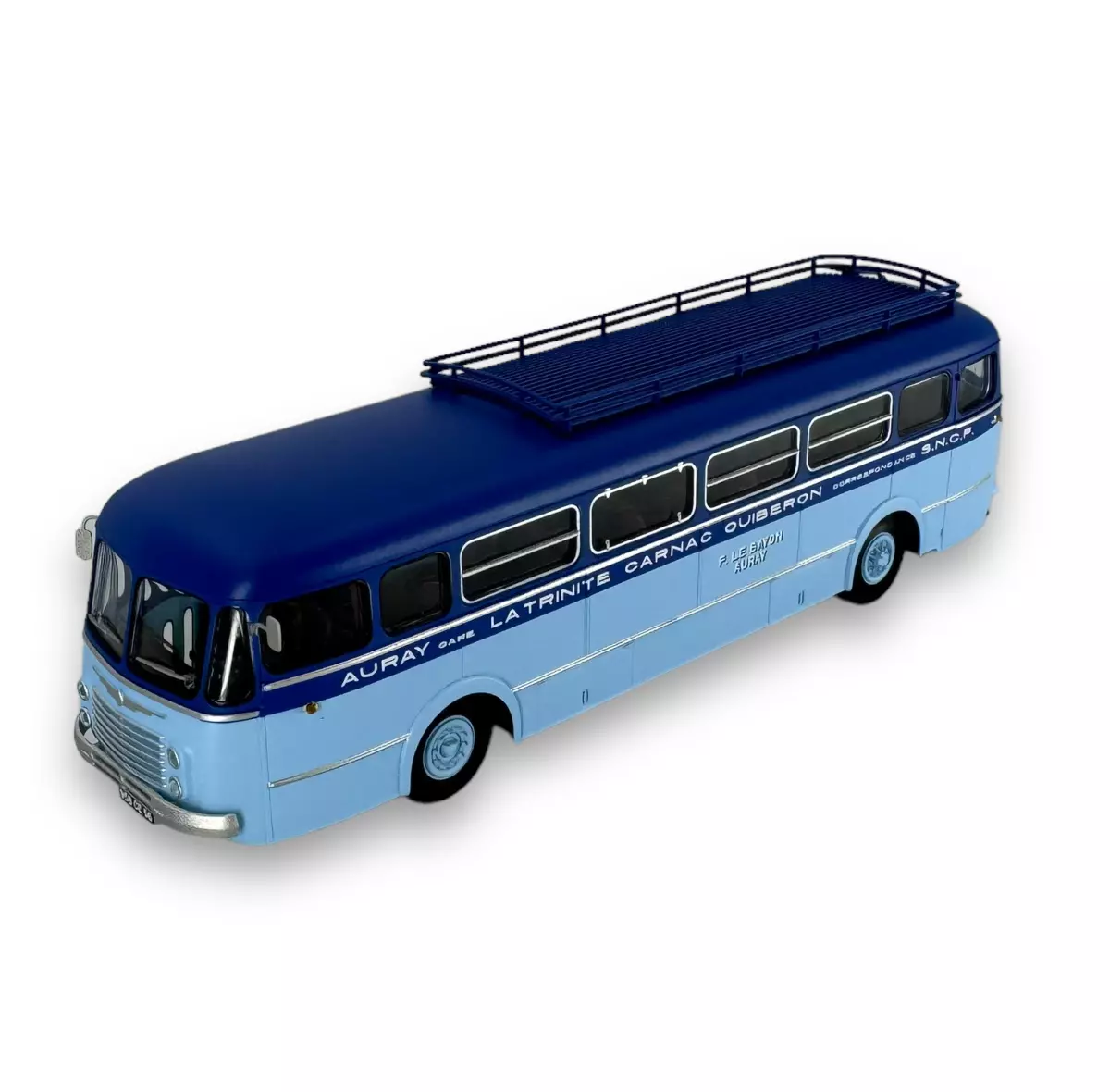 Autobus Renault R4190 "Auray" Blu - REE MODELS CB130 - HO 1/87 - EP III