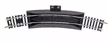 Binario di alimentazione curvo 30°, 457,2 mm MEHANO F269 - HO 1/87 - Codice 100