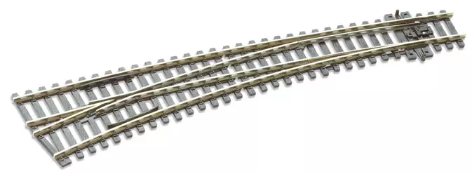 Interruttore curvo sinistro Peco SLE87 | Electrofrog | HO