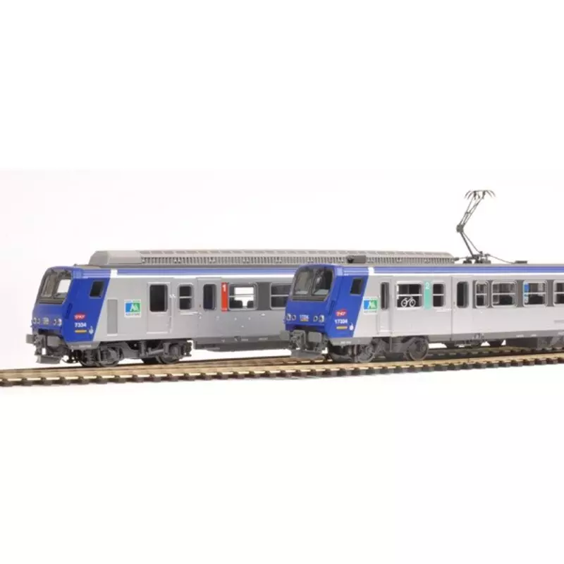 Automotrice elettrica Z2 7334 - Piko 96413 - HO 1/87 - SNCF - EP VI - Suono