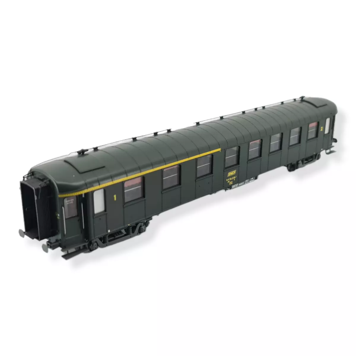 Una carrozza OCEM RA A3B5 ex-midi "Sud-Ouest" - REE MODELES VB388 - SNCF - HO 1/87