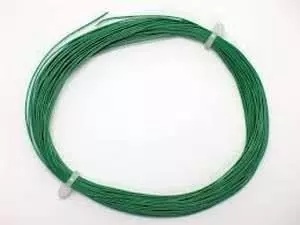 Cavo flessibile da 0,5 mm, lunghezza 10 metri - colore verde