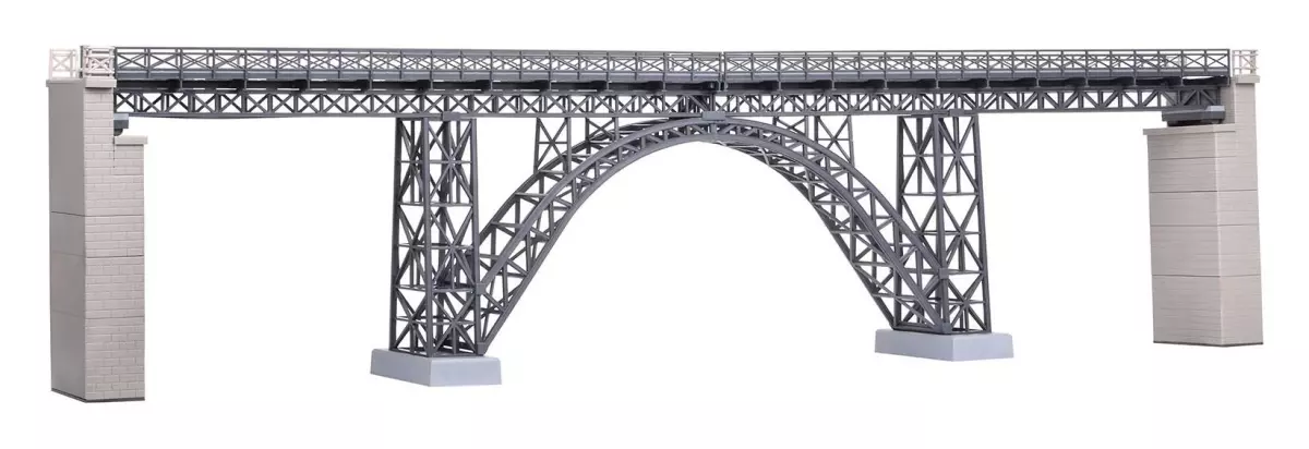 Viadotto Müngstertal KIBRI 39704 con trave in acciaio - HO 1/87 - 675 x 65 x 165 mm