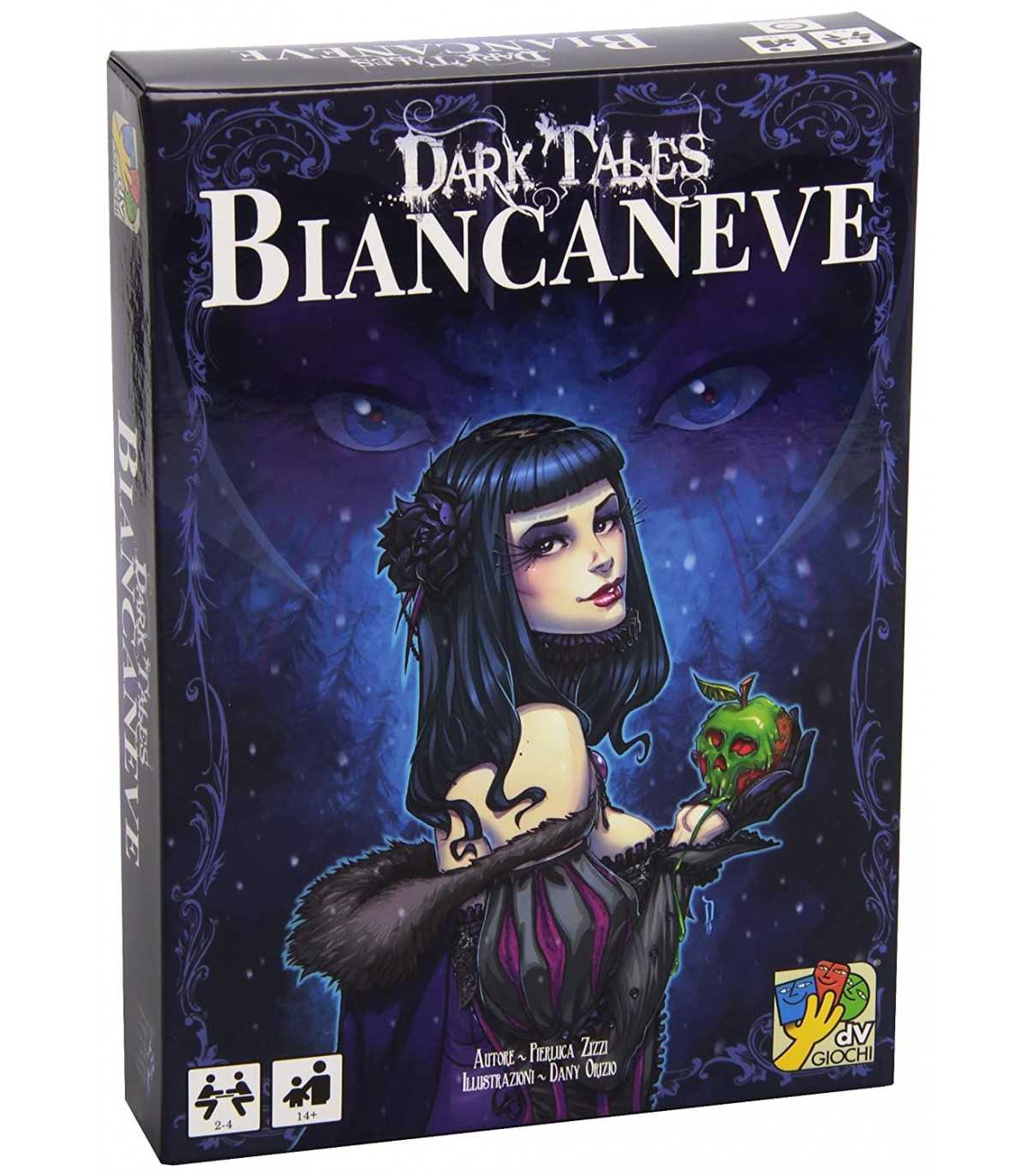 Dark Tales - Biancaneve di Dv Giochi | Gioco di Carte Fantasy | 2-4 Giocatori | Storia Oscura e Strategia Avvincente