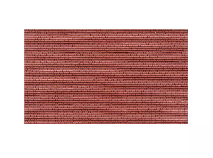 Set di 4 fogli Wills-Kits SSMP226 "Muratura in mattoni" - HO: 1/87 | OO: 1/76