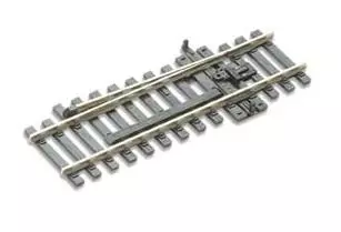 Scambio di deragliamento a destra Peco SL84 HO traversine in legno: 1/87 - Codice 100