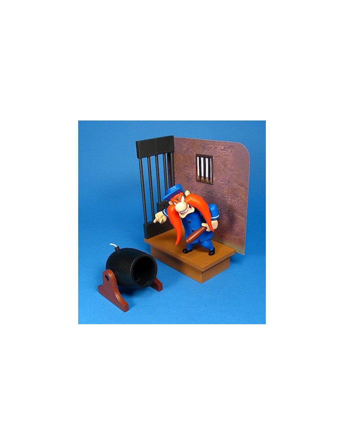 DC DIRECT LOONEY TUNES SERIES 3 YOSEMITE SAM BIG HOUSE DIORAMA ACTION FIGURE NEW NUOVO