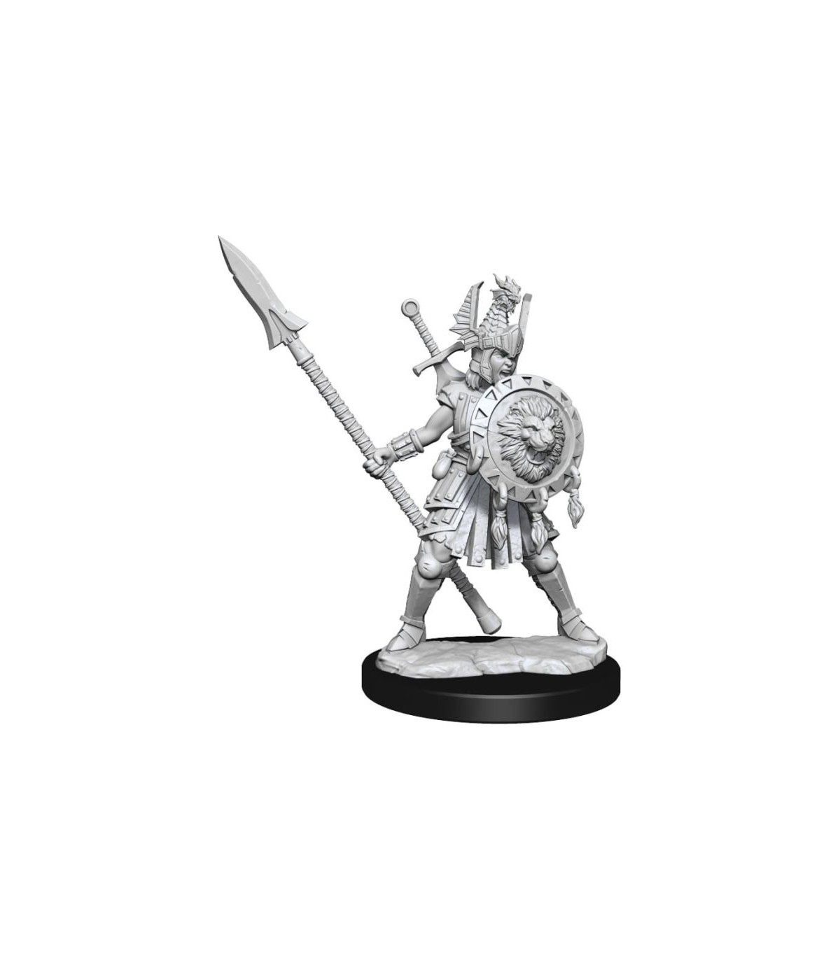 D&D Frameworks - Human Fighter Female