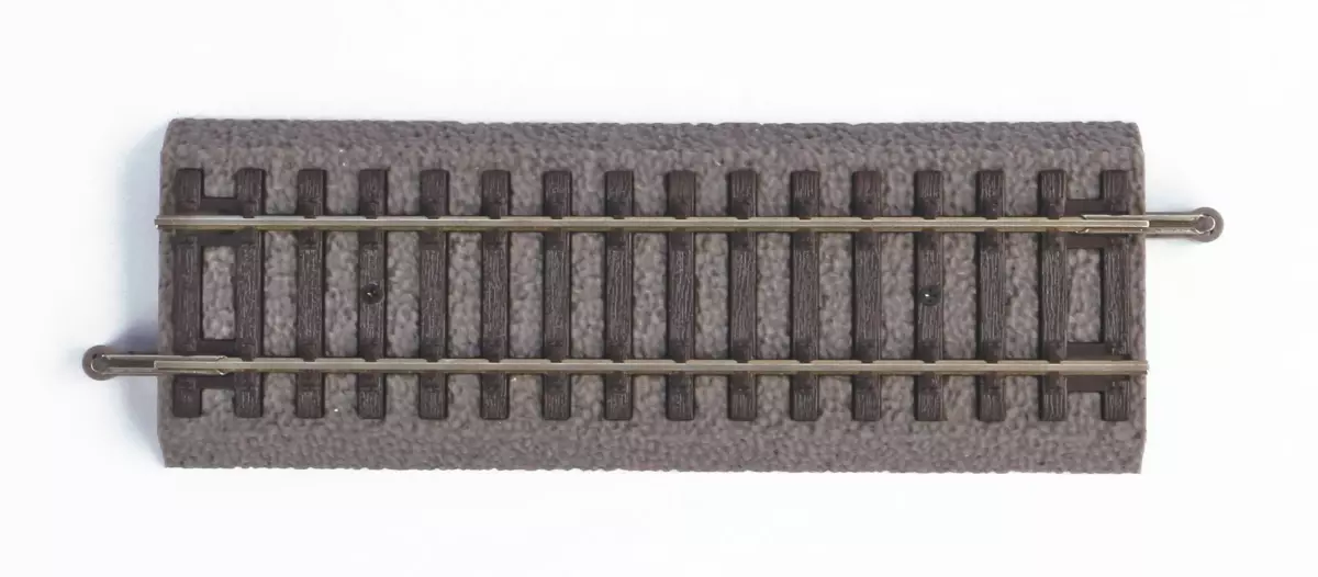 Binario A diritto zavorrato G119 - 119 mm PIKO 55402 - HO 1/87 - Codice 100