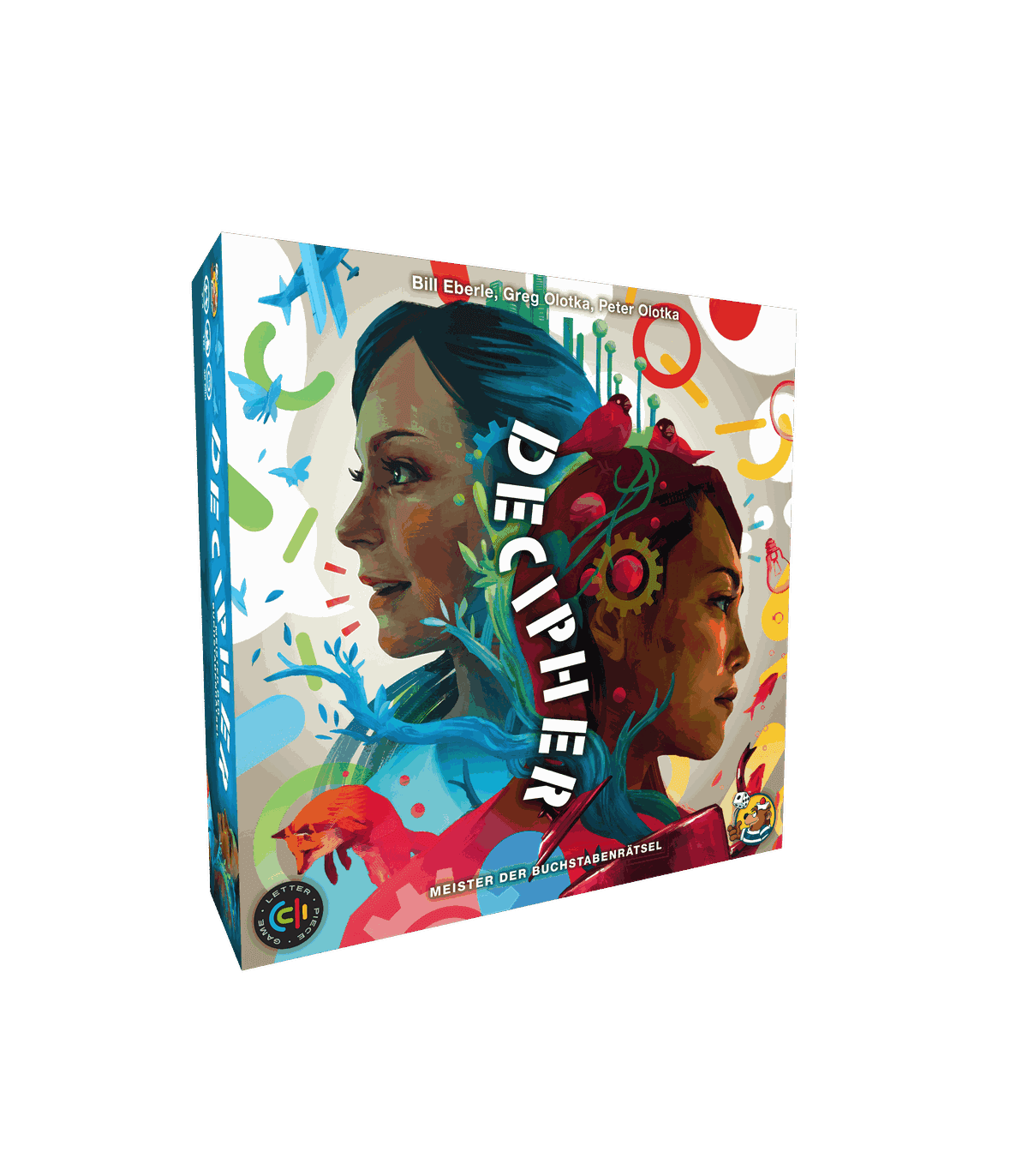 Decipher - Gioco di Parole Strategico per 2-4 Giocatori, Deduzione e Creatività, 10+ Anni, Asmodee