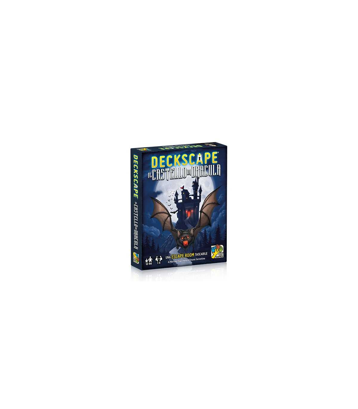 Deckscape - Il Castello di Dracula: Gioco di Investigazione Cooperativo per 1-6 Giocatori, Avventura di Deduzione e Suspense!