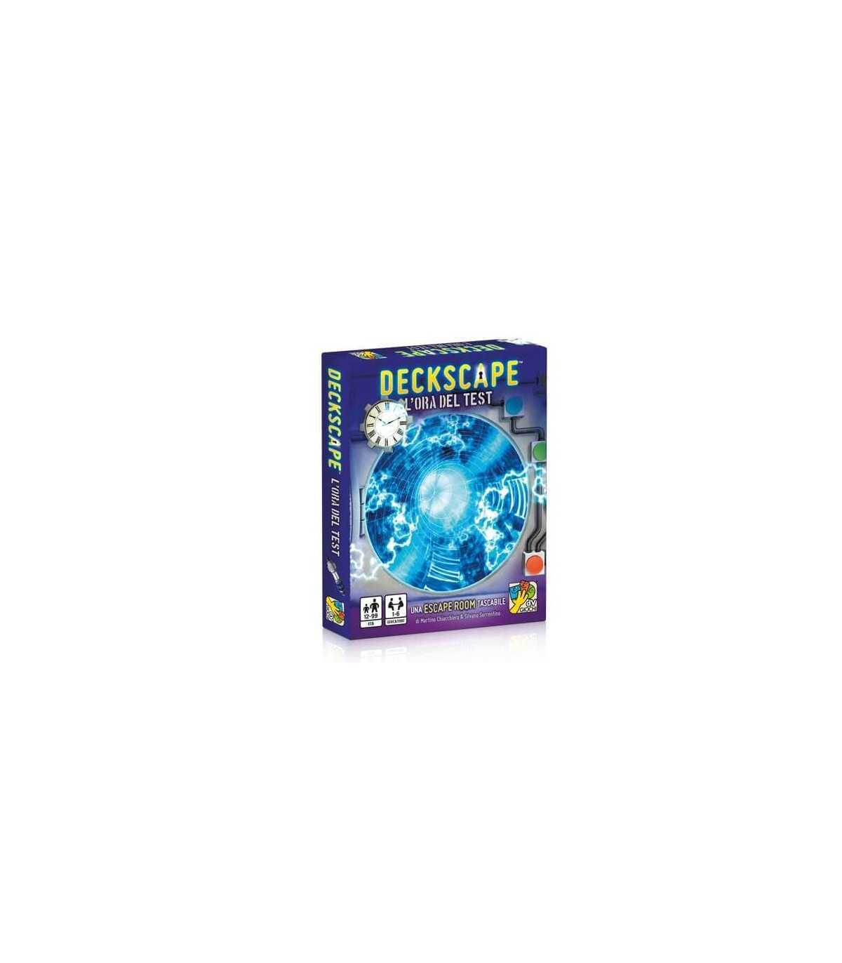 Deckscape - L'Ora del Test: Gioco Cooperativo di Enigmi per Famiglie e Amici, 60 Minuti di Avventure nel Laboratorio del Dottor