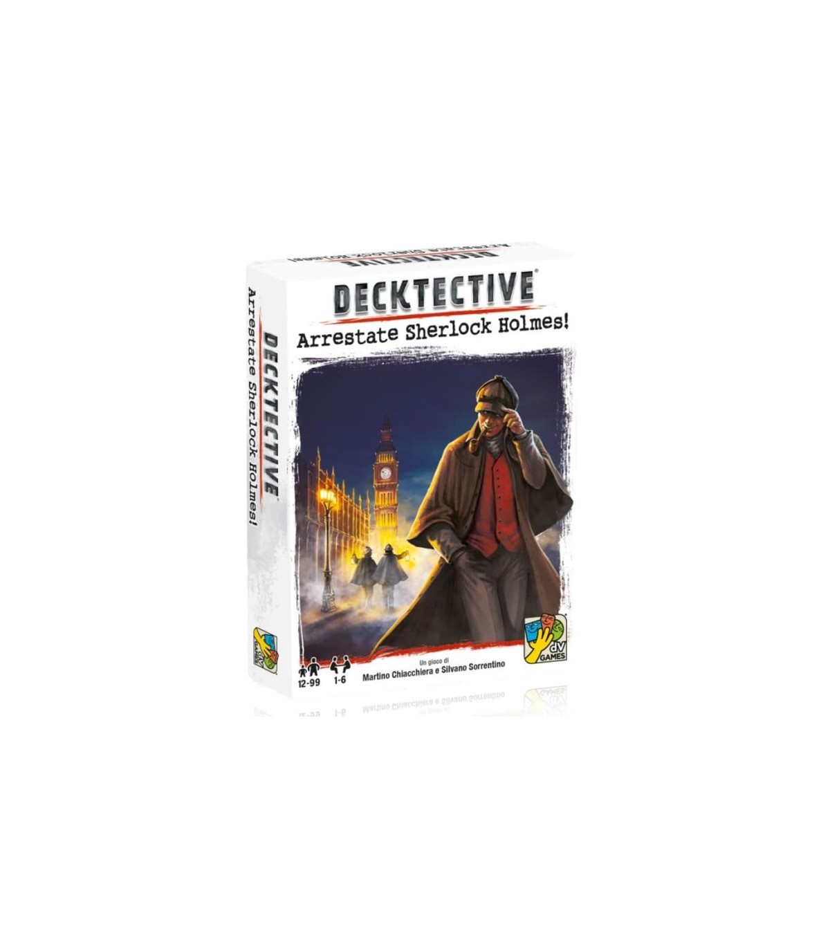 Decktective - Arrestate Sherlock Holmes! | Gioco di Indagine Cooperativo | 1-6 Giocatori | Enigmi e Misteri da Risolvere