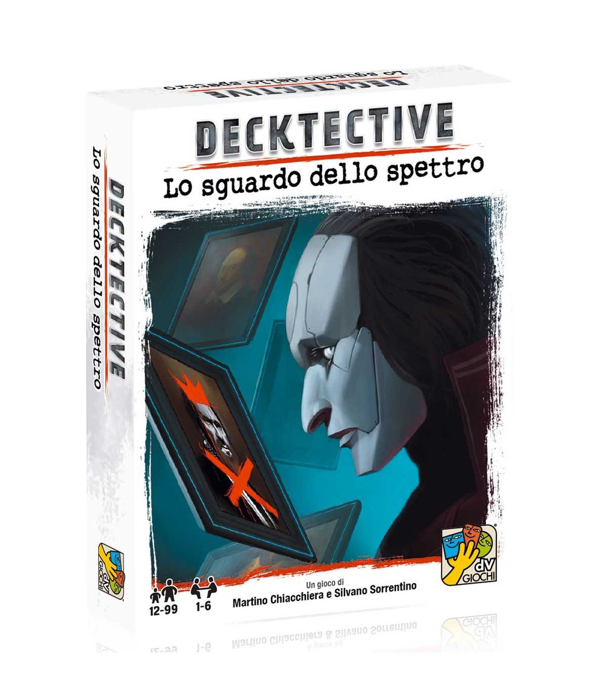 Decktective - Lo Sguardo dello Spettro | Gioco Investigativo 1-6 Giocatori, 60 Minuti di Mistero e Deduzione, Italiano