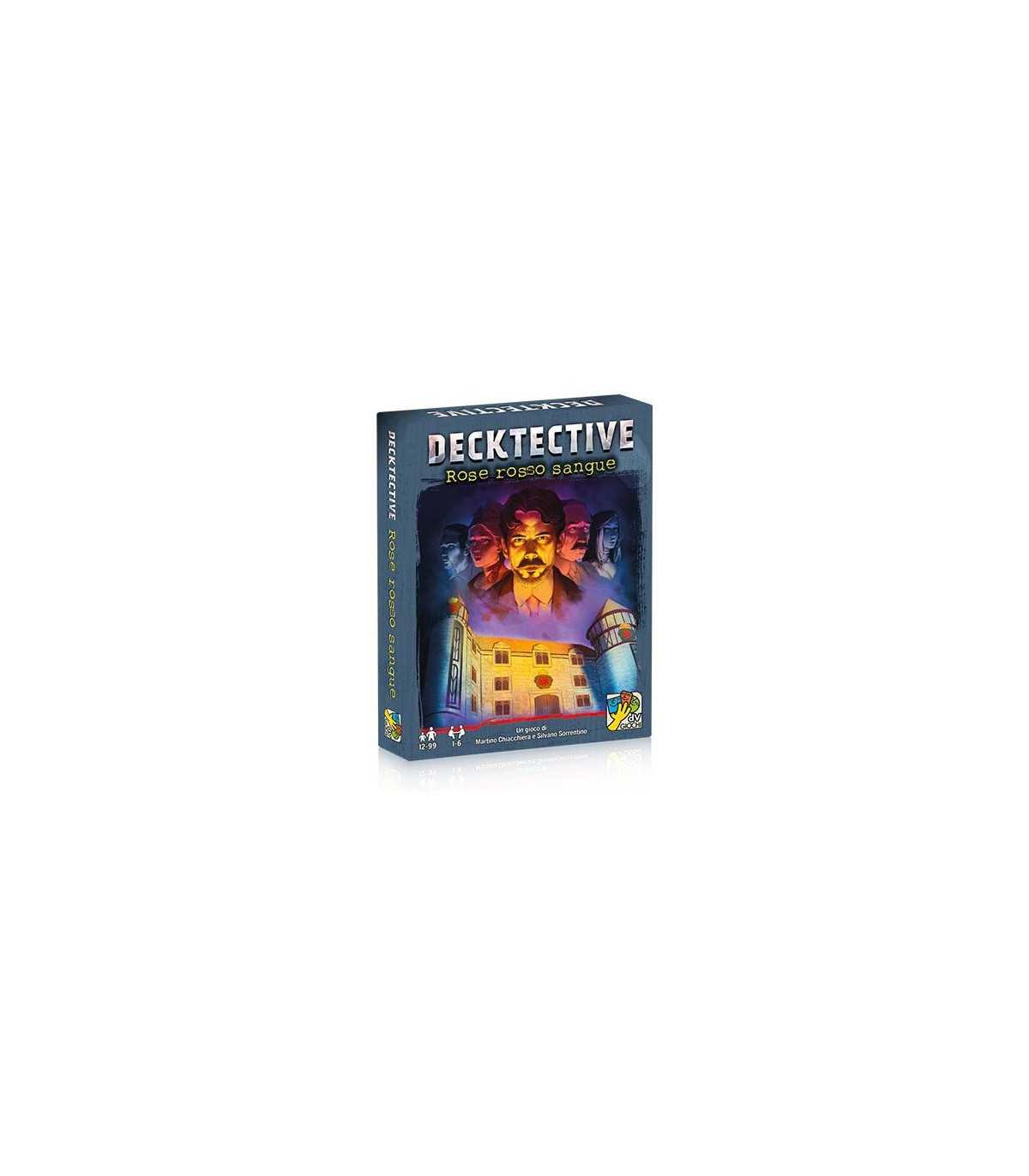 Decktective - Rose Rosso Sangue: Gioco Investigativo di Deduzione per 1-6 Giocatori, 60 Minuti di Enigmi e Colpi di Scena!