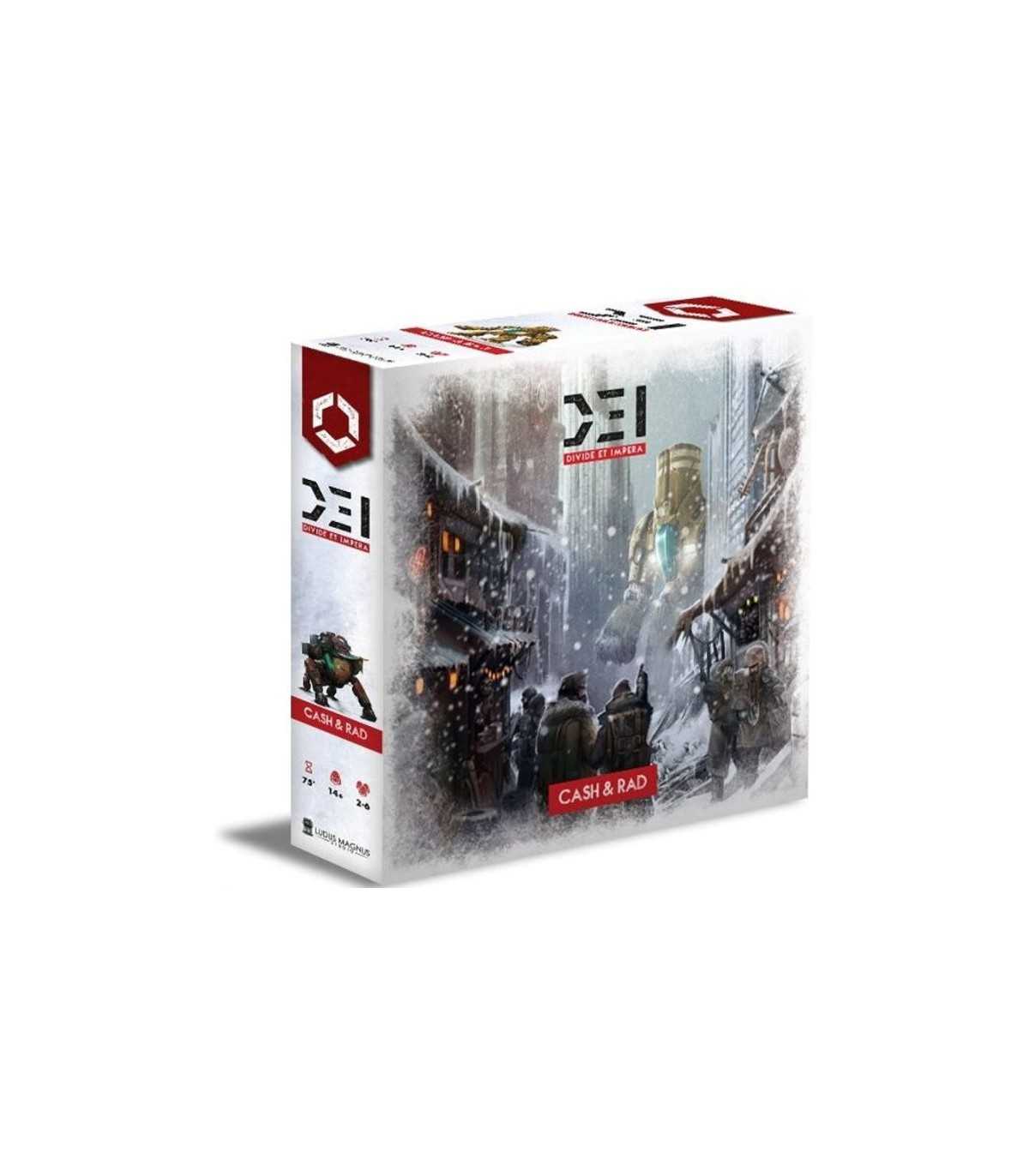 D.E.I. - Divide et Impera: Espansione Cash & Rad per 2-6 Giocatori, Gioco di Strategia Futuristica, 90 Minuti di Avventura!