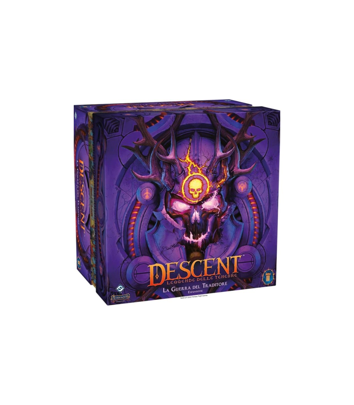 Descent: La Guerra del Traditore - Gioco da Tavolo Cooperativo di Avventura per 1-4 Giocatori, Espansione Dungeon Crawler