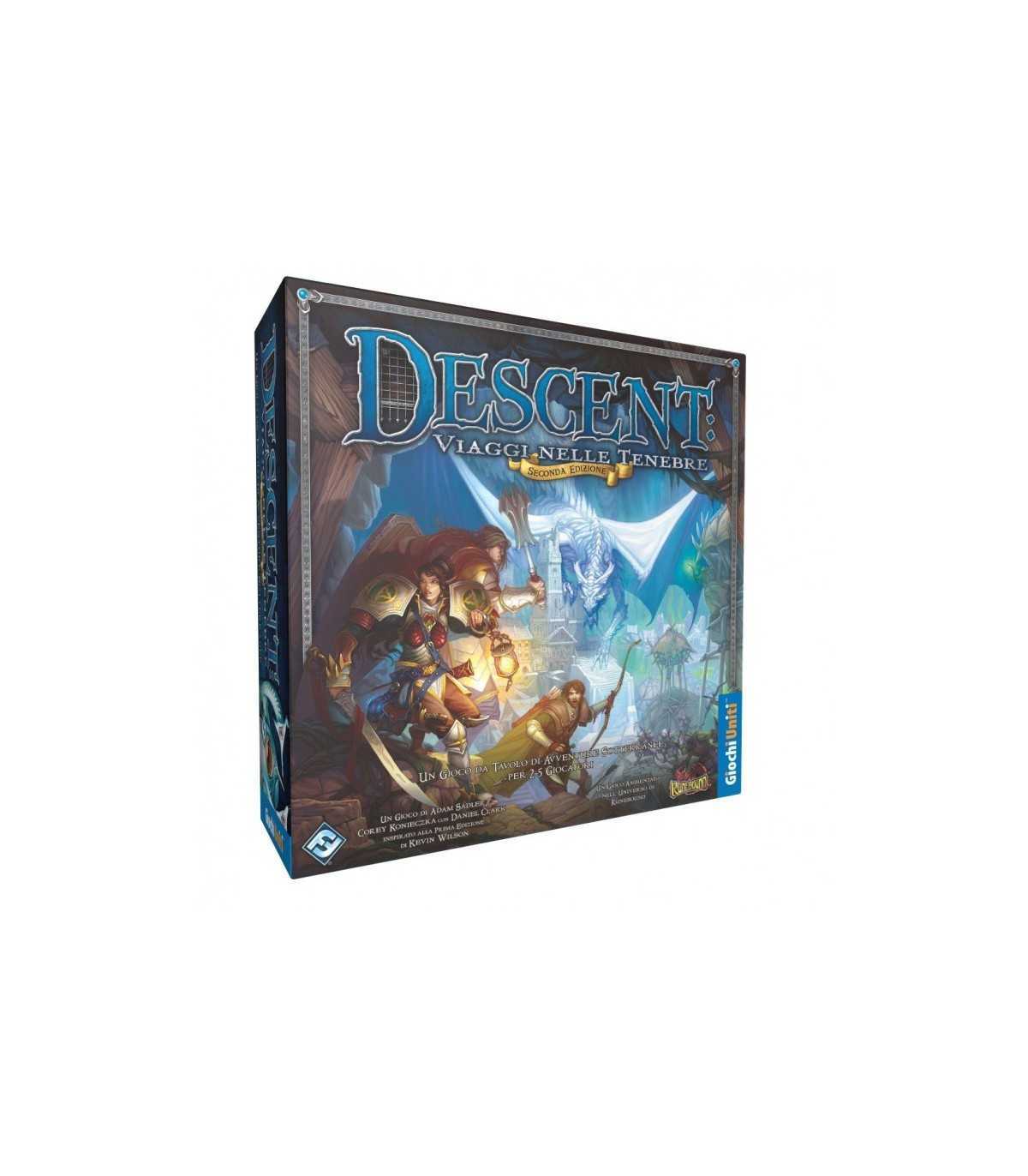 Descent: Viaggi nelle Tenebre - Gioco da Tavolo Fantasy per 2-5 Giocatori, Avventure Sotterranee e Combattimenti Epici