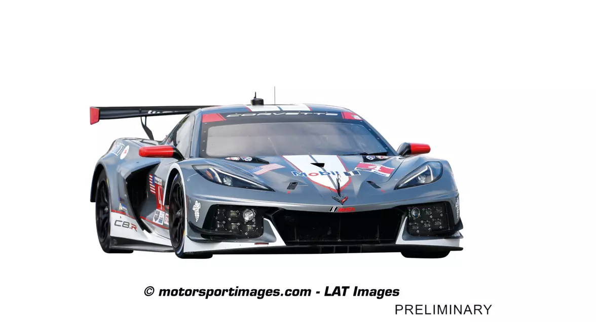 Voiture digitale Chevrolet Corvette C8.R - Carrera CA32025 - 1/32