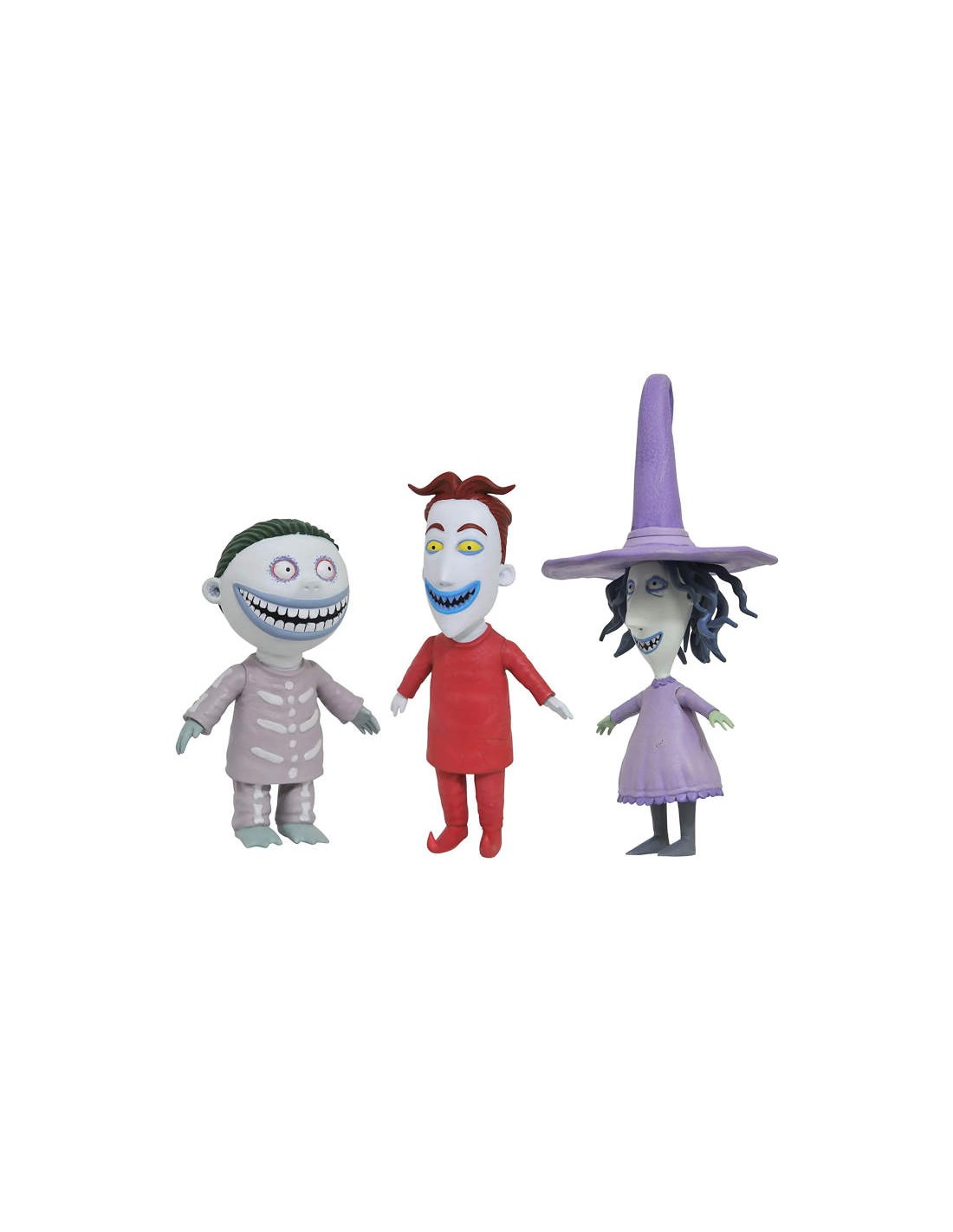 DIAMOND SELECT NBX NIGHTMARE BEFORE CHRISTMAS LOCK SHOCK BARREL ACTION FIGURE NEW!