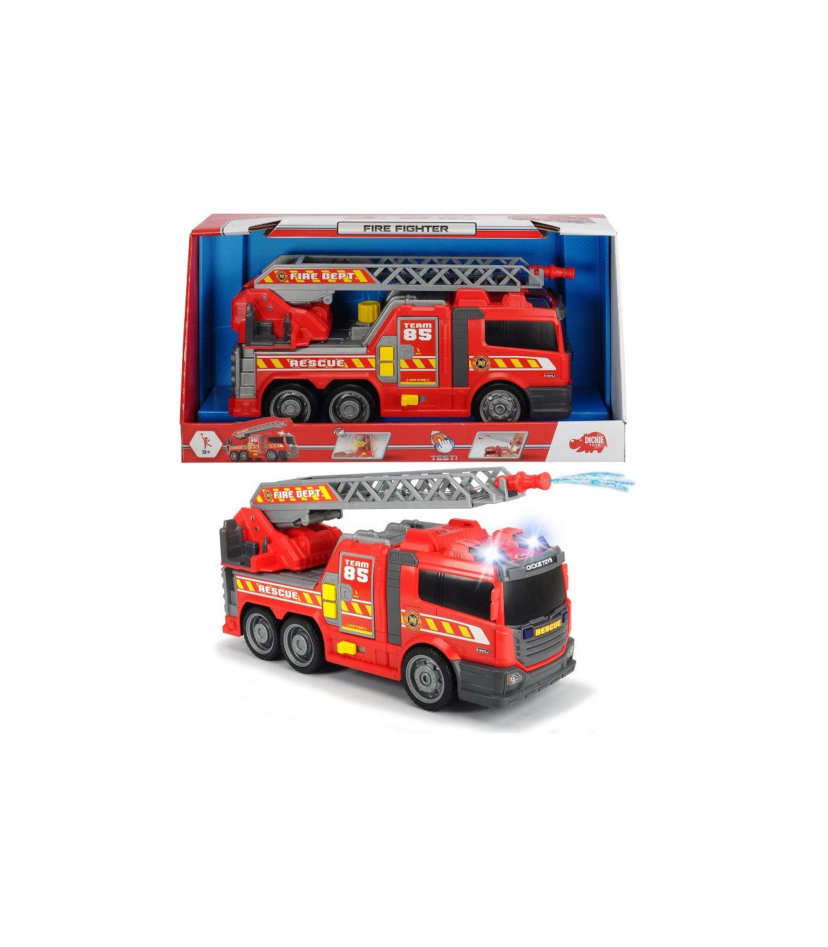 Dickie - Action Series - Camion dei Pompieri - 36cm