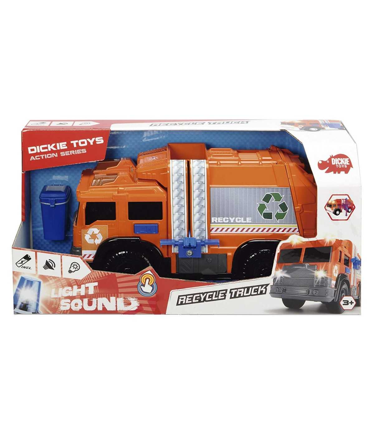 Dickie - Action Series - Camion dei Rifiuti - 30cm