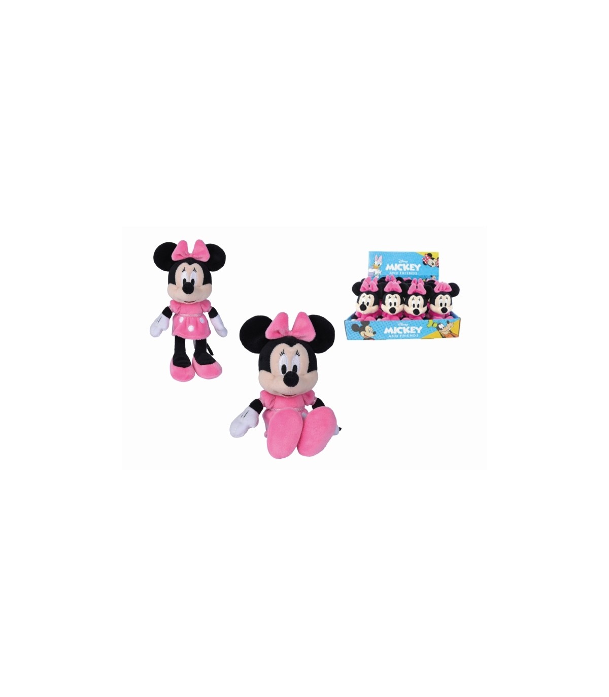 Disney - Minnie cm 20 Abito Fucsia