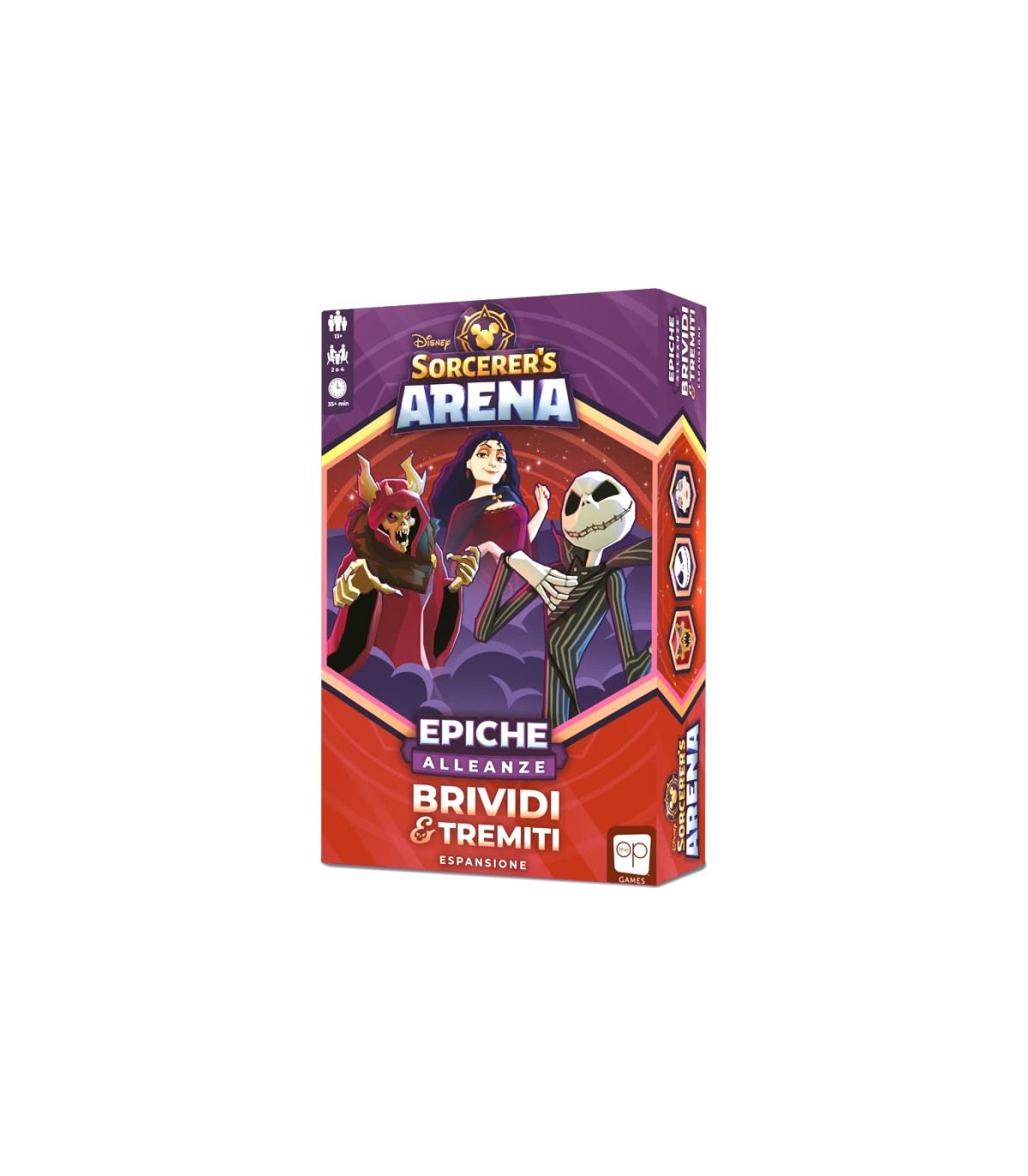 Disney Sorcerer's Arena - Epiche Alleanze: Espansione Brividi e Tremiti con Jack Skeletron, Re Cornelius e Madre Gothel!