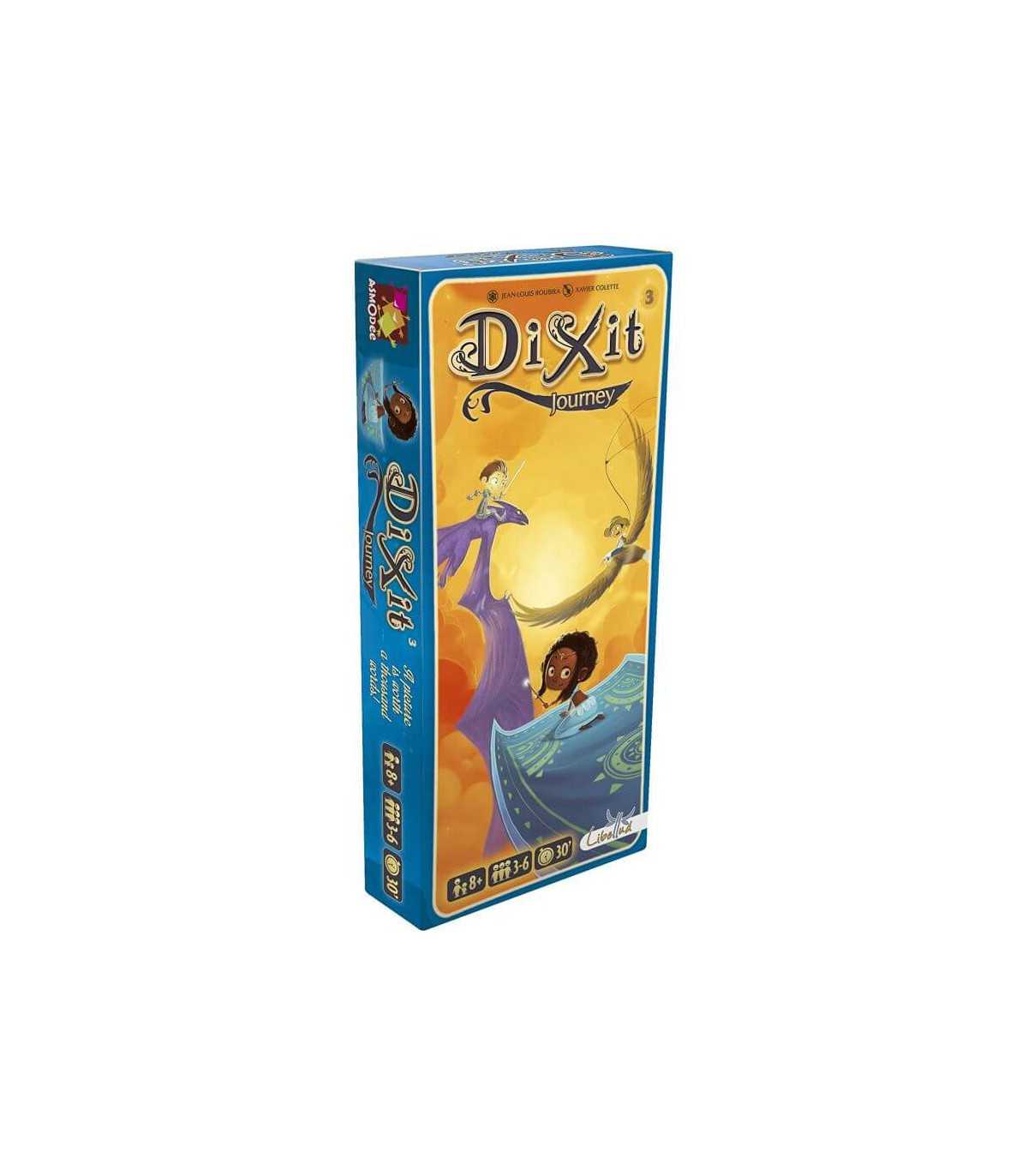 Dixit 3: Journey - Espansione con 84 Carte Surreali di Xavier Collette per Giochi di Narrazione e Creatività, 8 anni, Asmodee