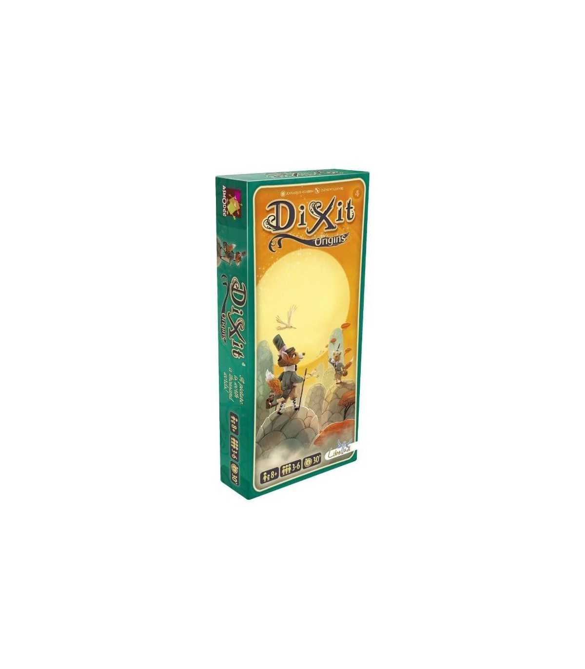 Dixit 4: Origins - Gioco da Tavolo Creativo con 84 Carte Illustrare di Clément Lefèvre | Divertimento per Famiglie e Amici da
