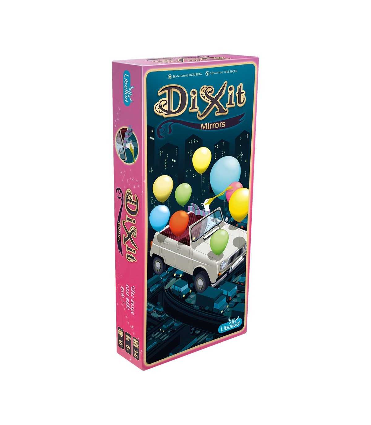 Dixit: Mirrors - Espansione di Storytelling con 84 Carte Illustrate da Sébastien Telleshi per Famiglie, 8 Anni, 30 Min - Asmode